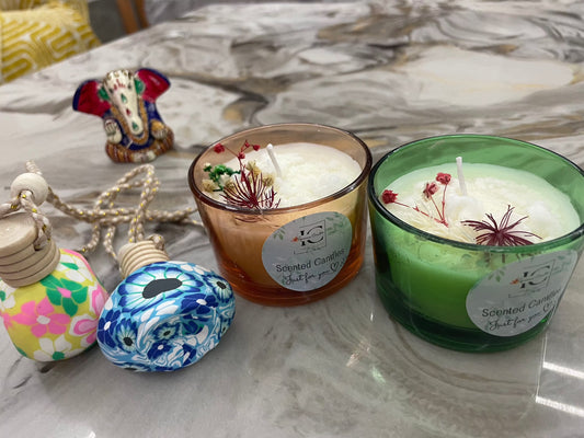 Scented Candle Bliss Jar (Set of 2) - Ingenious Creator's Store