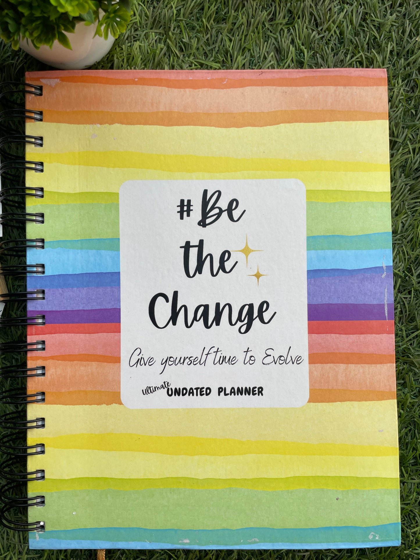 The Ultimate Undated Planner - Be The Change - Ingenious Creator's Store