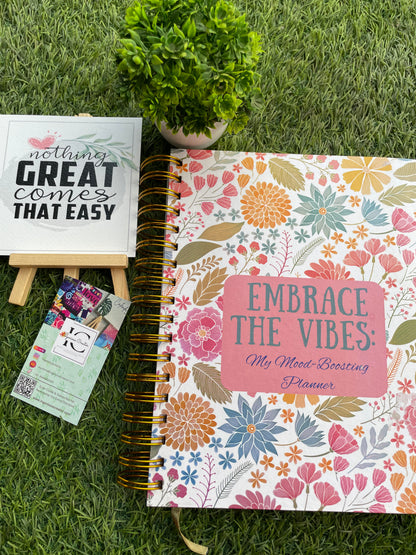 The Ultimate Undated Planner - Embrace the Vibes - Ingenious Creator's Store