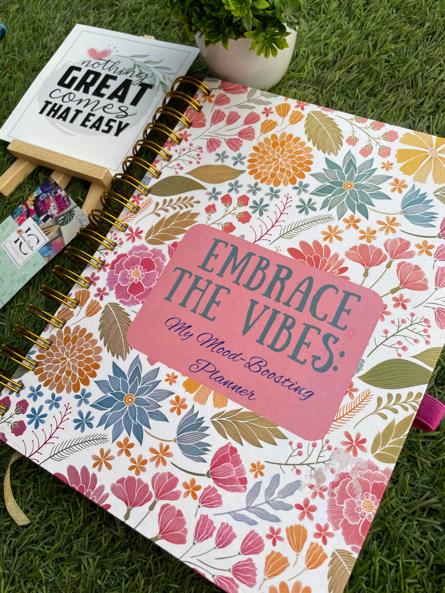 The Ultimate Undated Planner - Embrace the Vibes - Ingenious Creator's Store