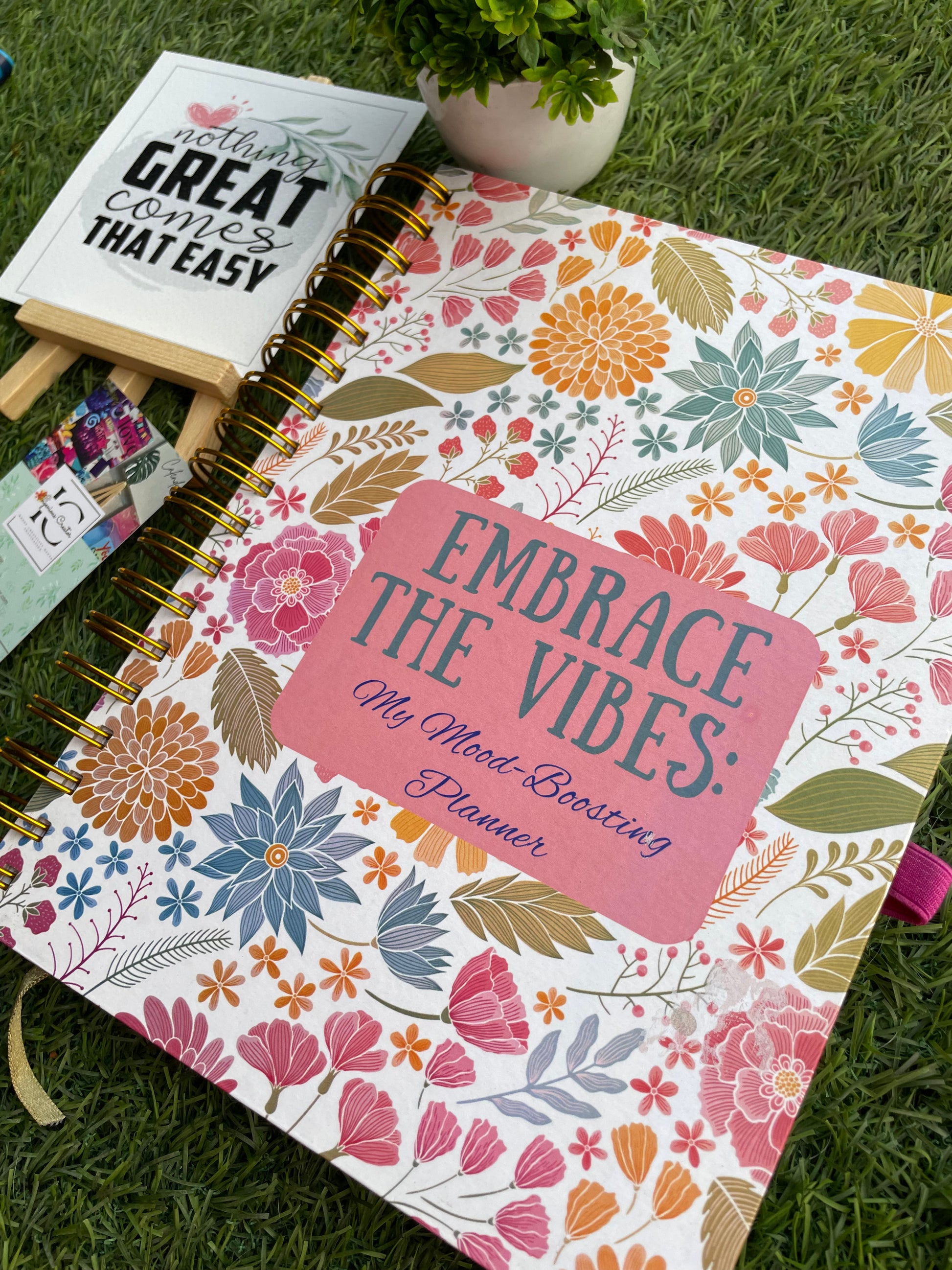The Ultimate Undated Planner - Embrace the Vibes - Ingenious Creator's Store