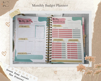 The Ultimate Undated Planner - Embrace the Vibes - Ingenious Creator's Store