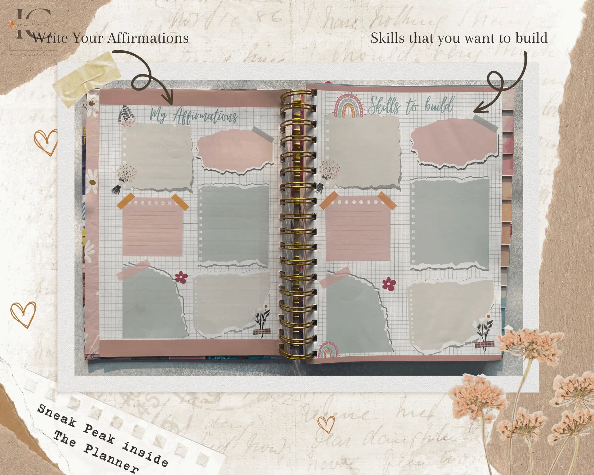 The Ultimate Undated Planner -Love Yourself - Ingenious Creator's Store