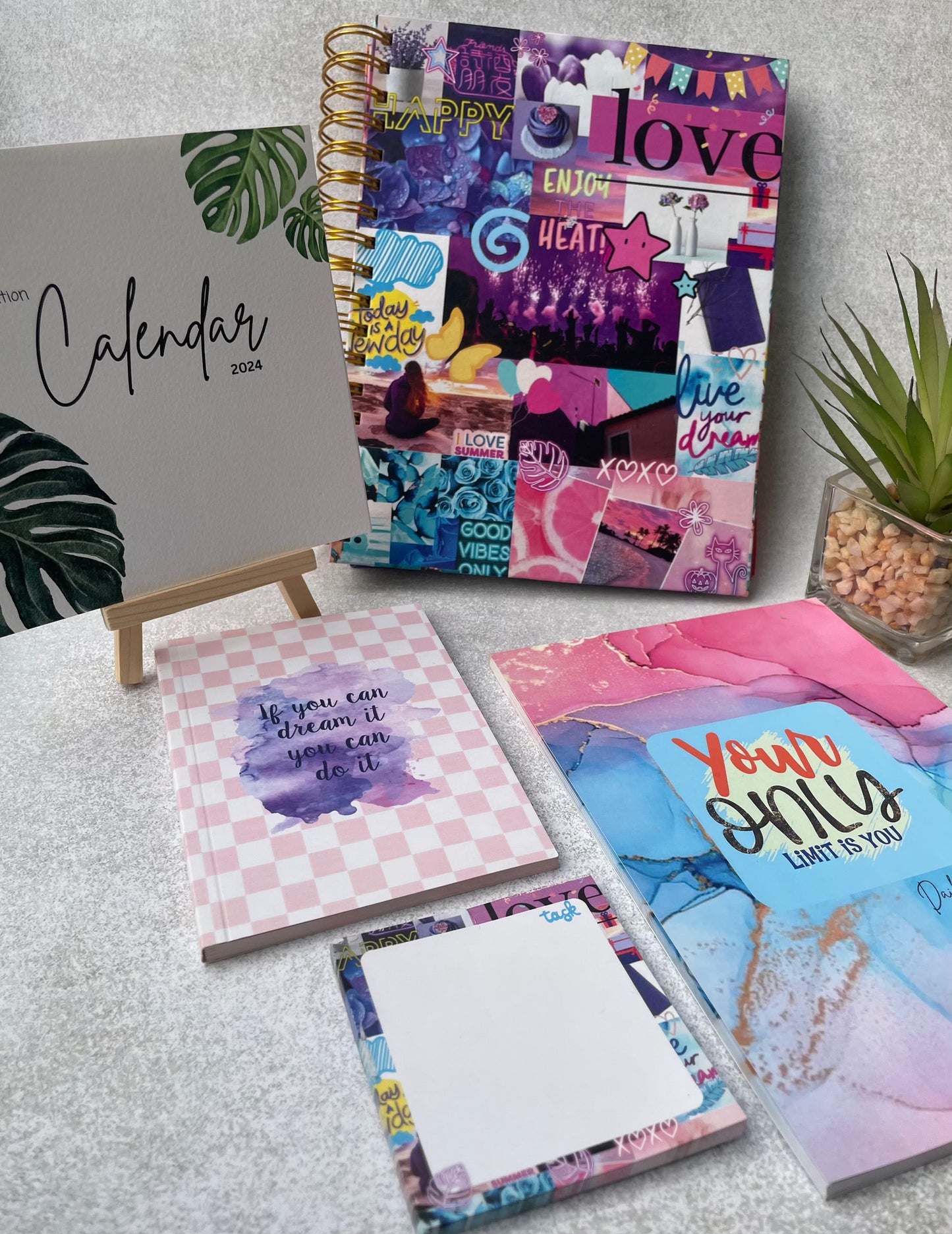 The Ultimate Undated Planner- Love Yourself Combo - Ingenious Creator's Store