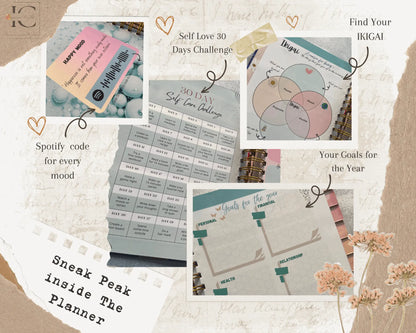 The Ultimate Undated Planner- Love Yourself Combo - Ingenious Creator's Store