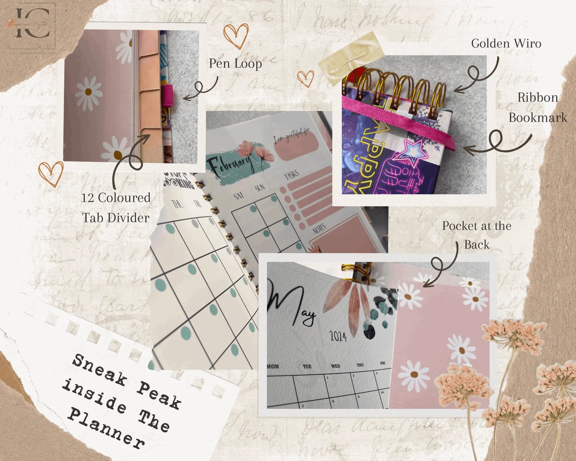 The Ultimate Undated Planner- Love Yourself Combo - Ingenious Creator's Store