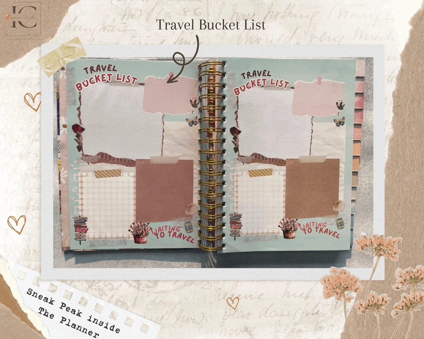 The Ultimate Undated Planner- Love Yourself Combo - Ingenious Creator's Store
