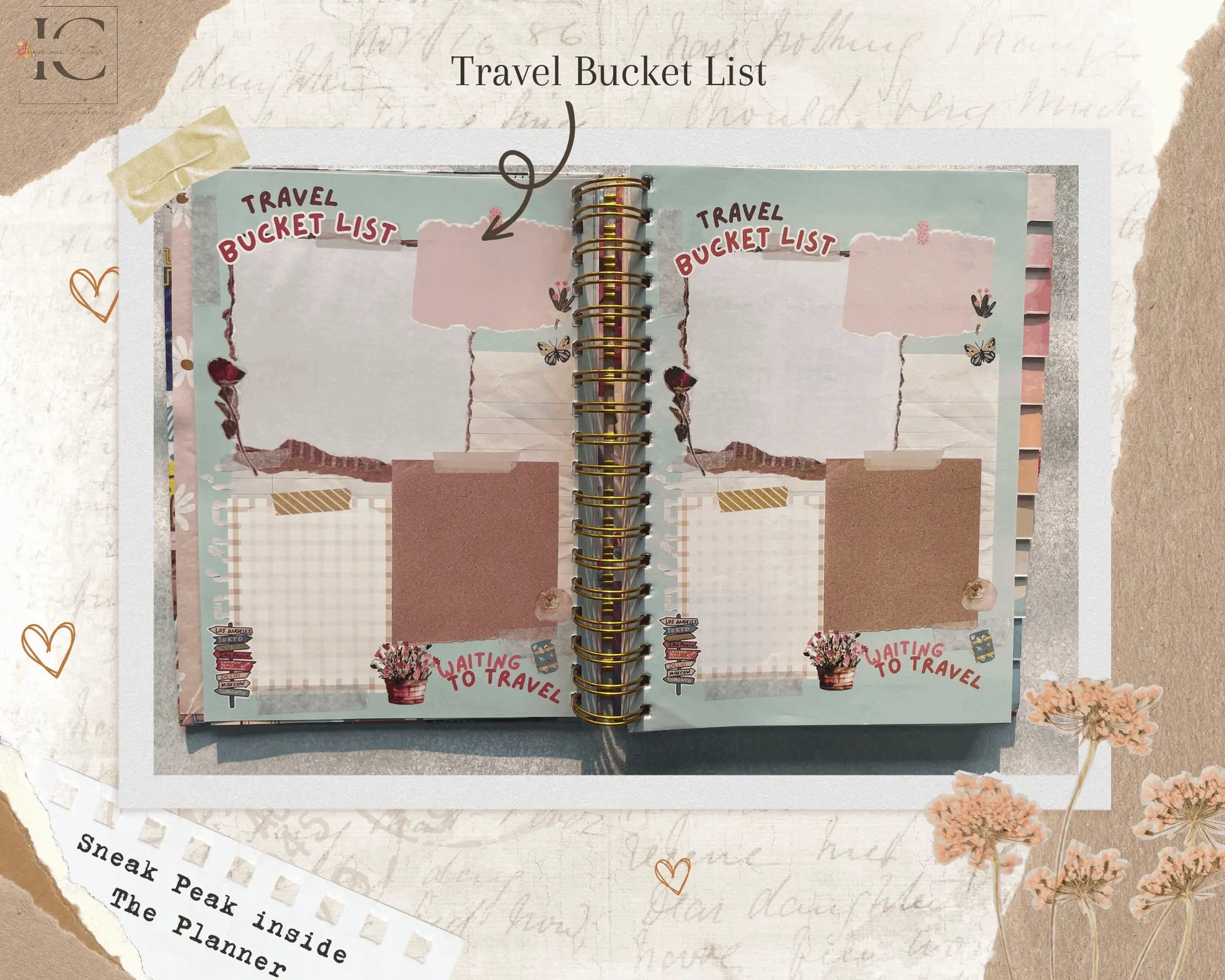 The Ultimate Undated Planner- Love Yourself Combo - Ingenious Creator's Store