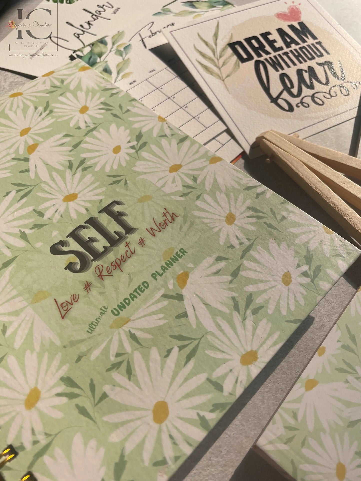 The Ultimate Undated Planner - Self Love - Ingenious Creator's Store