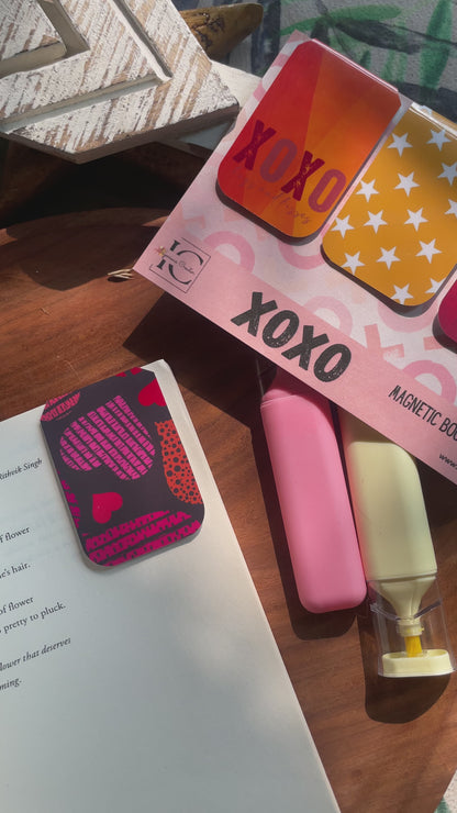 XOXO — Magnetic Bookmark Set (Pack of 4)
