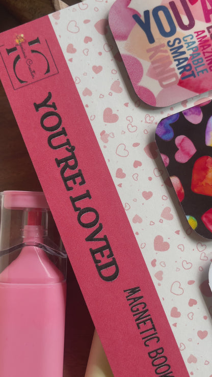 You’re Loved — Magnetic Bookmark Set (Set of 4)